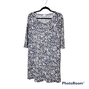 J. Jill Pure Jill Tie Dye T-Shirt Dress Size Medium